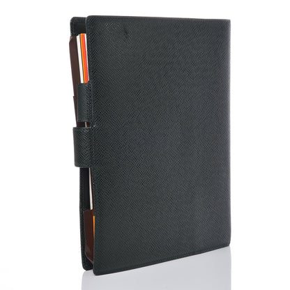 Louis Vuitton Taiga Large Ring Agenda Cover Epicea 3 of 9