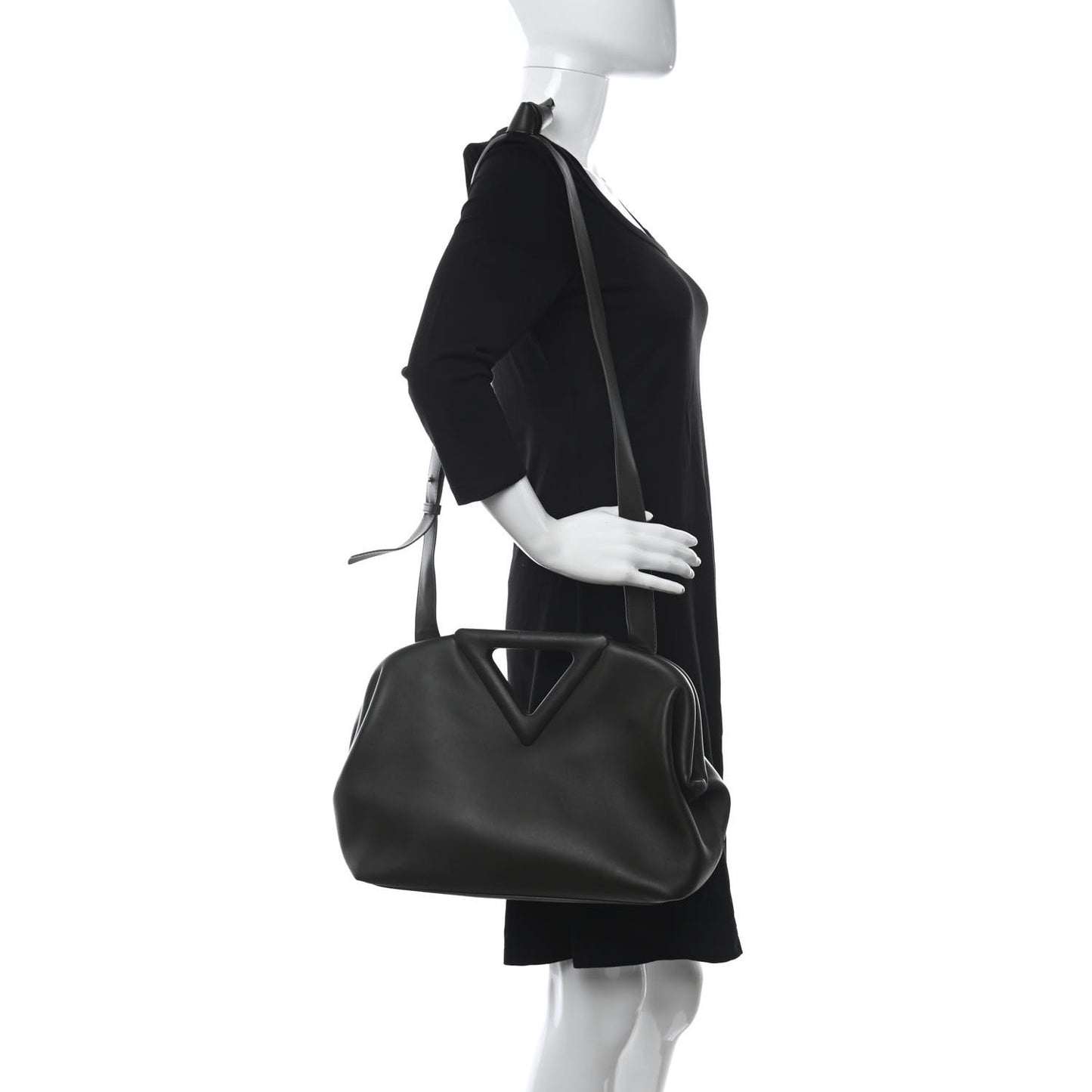 Calfskin Large The Point Triangle Bag Camping