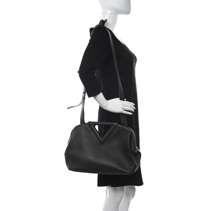 Bottega Veneta Calfskin Large The Point Triangle Bag Camping 2 of 10