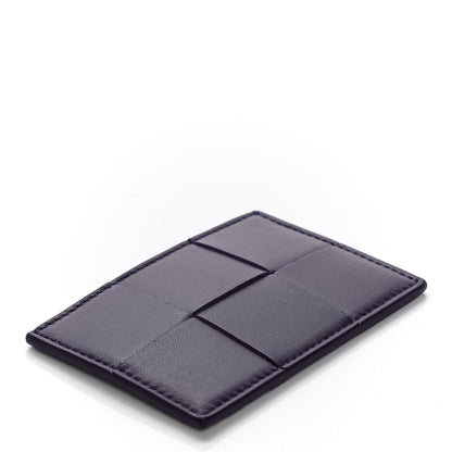 Bottega Veneta Nappa Maxi Intrecciato Card Holder Raisin 4 of 7