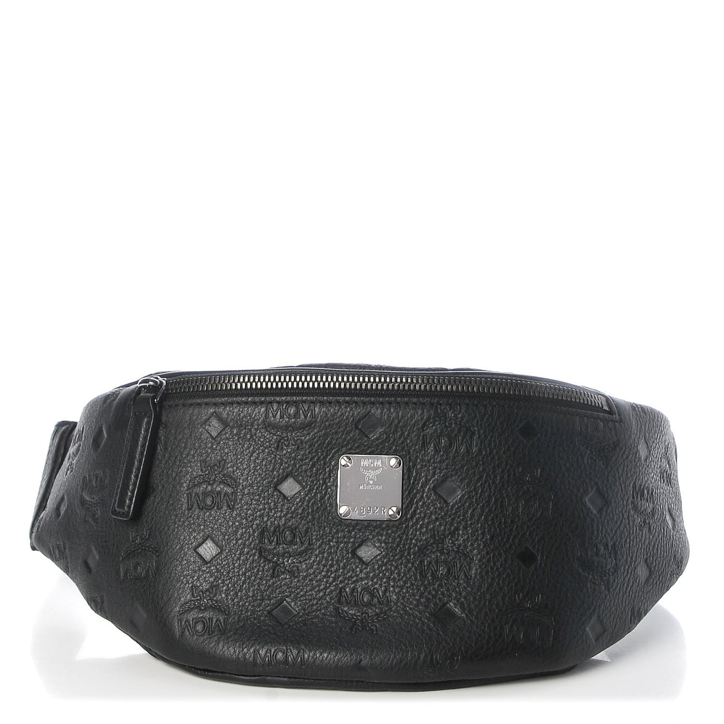 Calfskin Ottomar Monogram Belt Bag Black