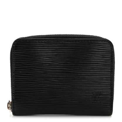 Louis Vuitton Epi Zippy Coin Purse Black Black 1 of 7