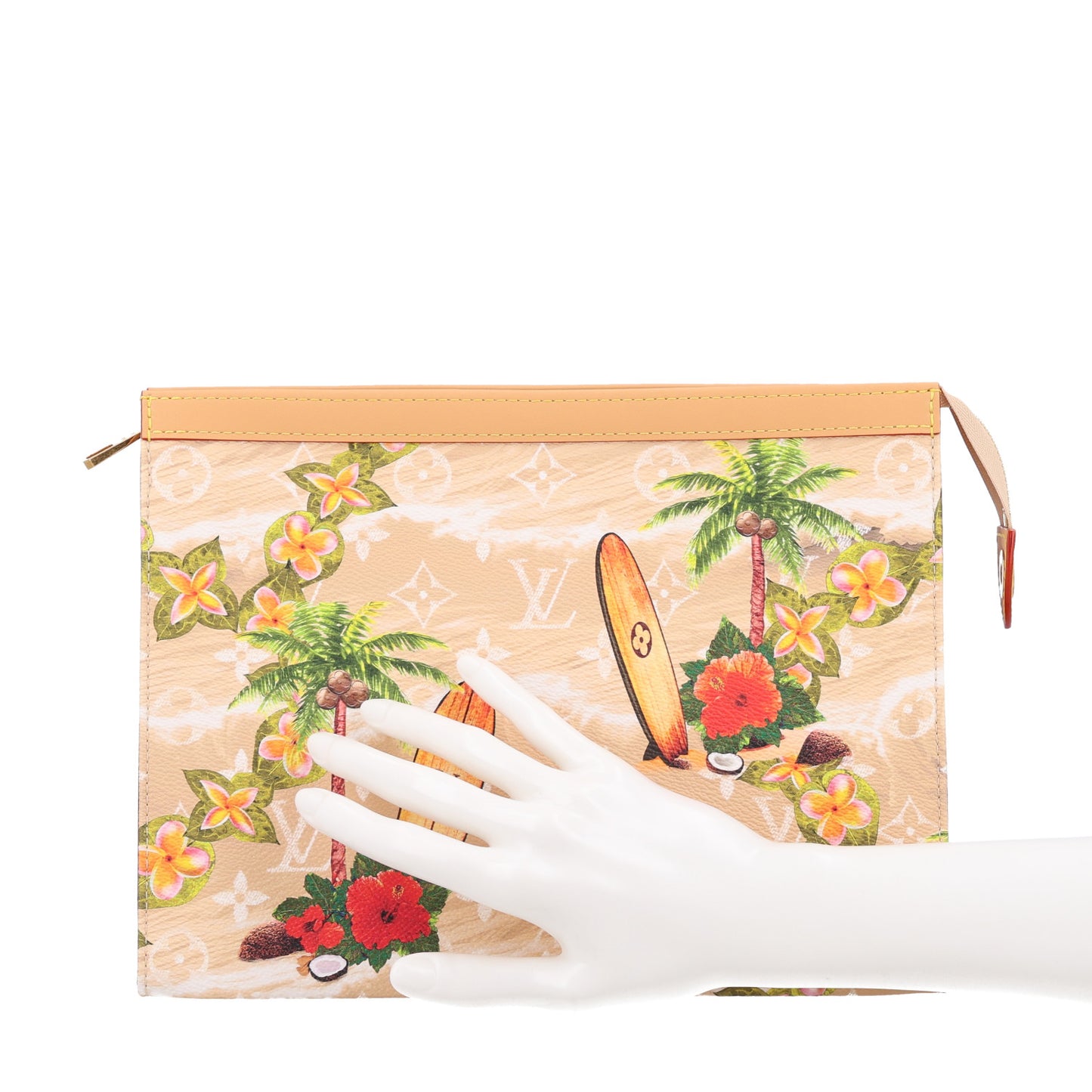 Monogram Surfin' Pochette Voyage Sand