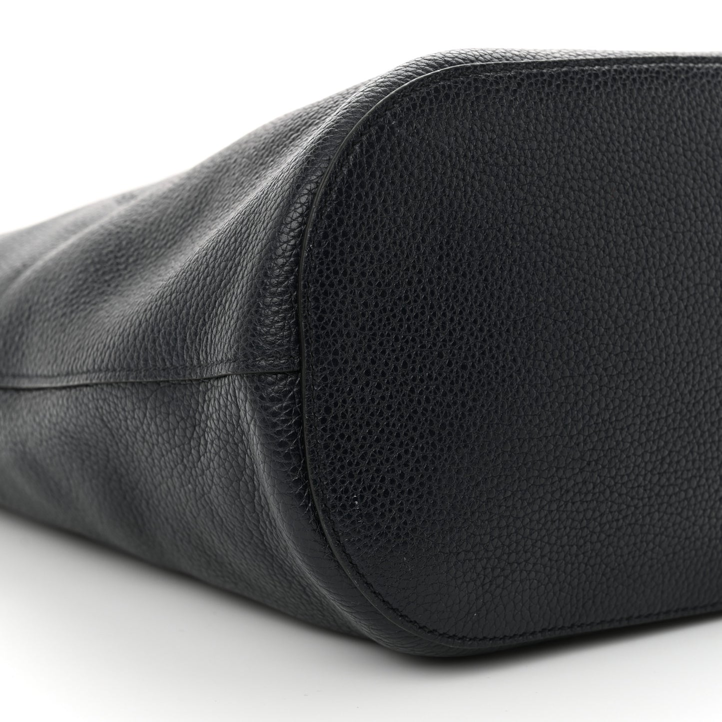 Vitello Daino Logo Crossbody Bag Baltico