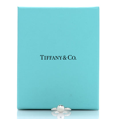 Tiffany Sterling Silver 8mm Hardwear Ball Ring 48 4.5 5 of 5