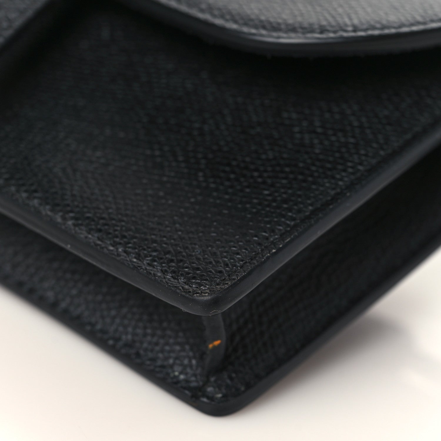 Christian Dior Grained Calfskin Saddle Belt Bag Black 9 of 9