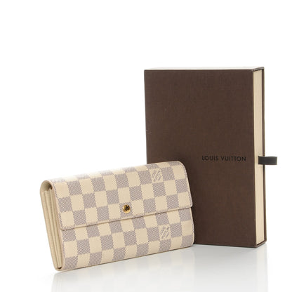 Louis Vuitton Damier Azur Sarah Wallet 8 of 8