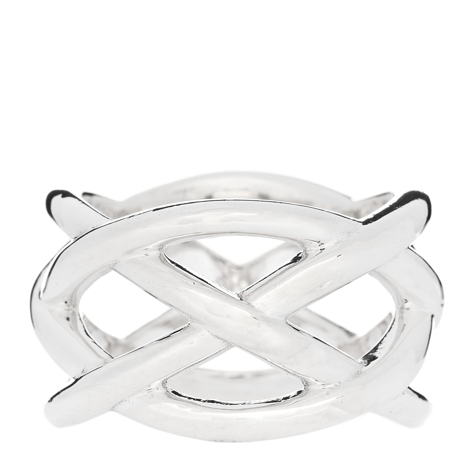 Tiffany Sterling Silver Celtic Knot Ring 50 5.5 3 of 5