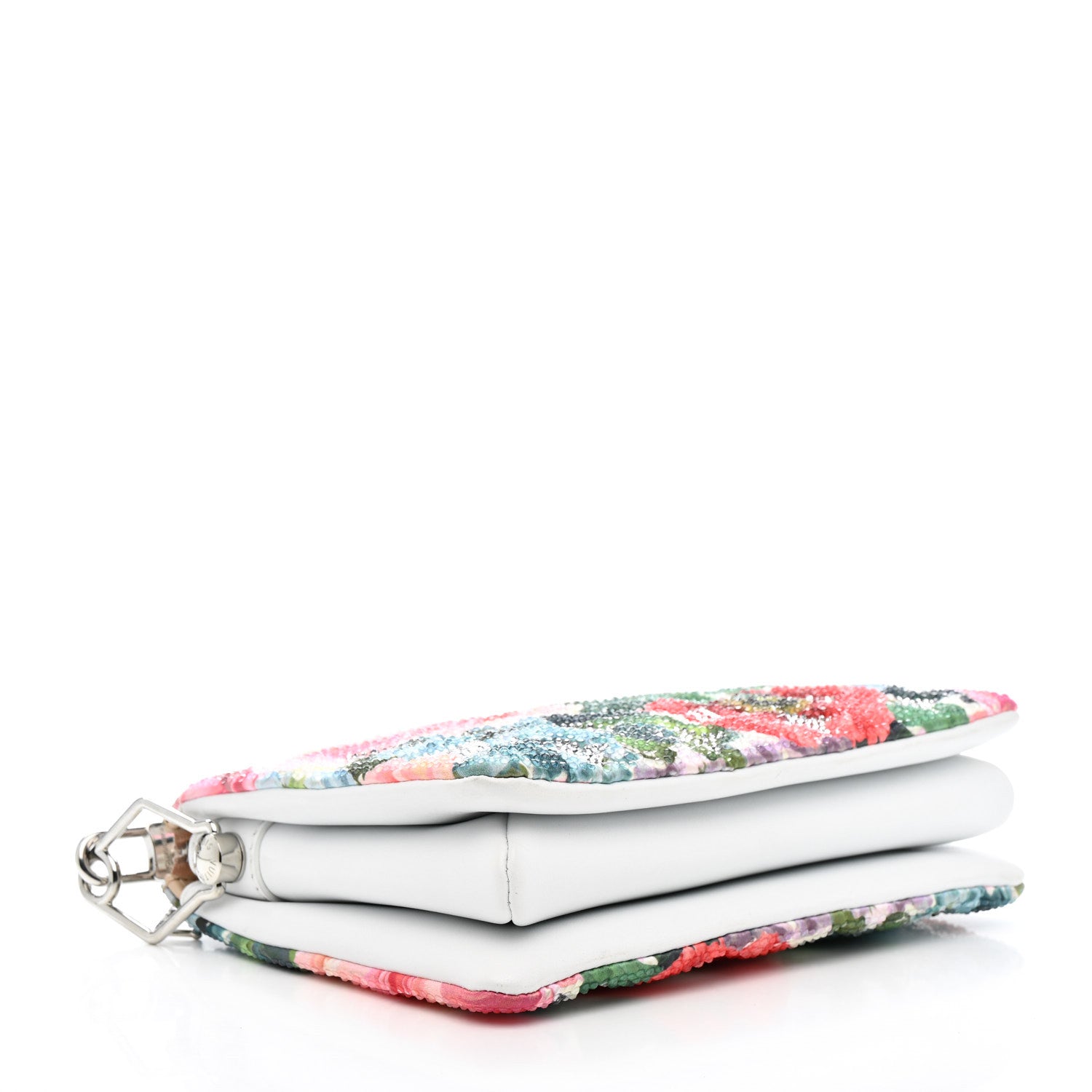 Louis Vuitton Satin Crystal Embellished Monogram Coussin BB Multicolor 4 of 11