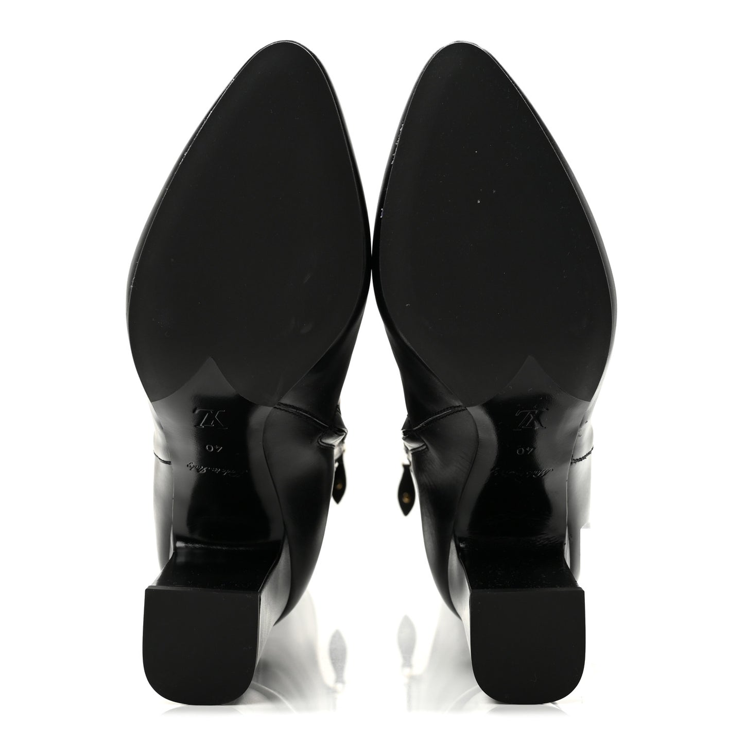 Calfskin Midtown High Boots 40 Black