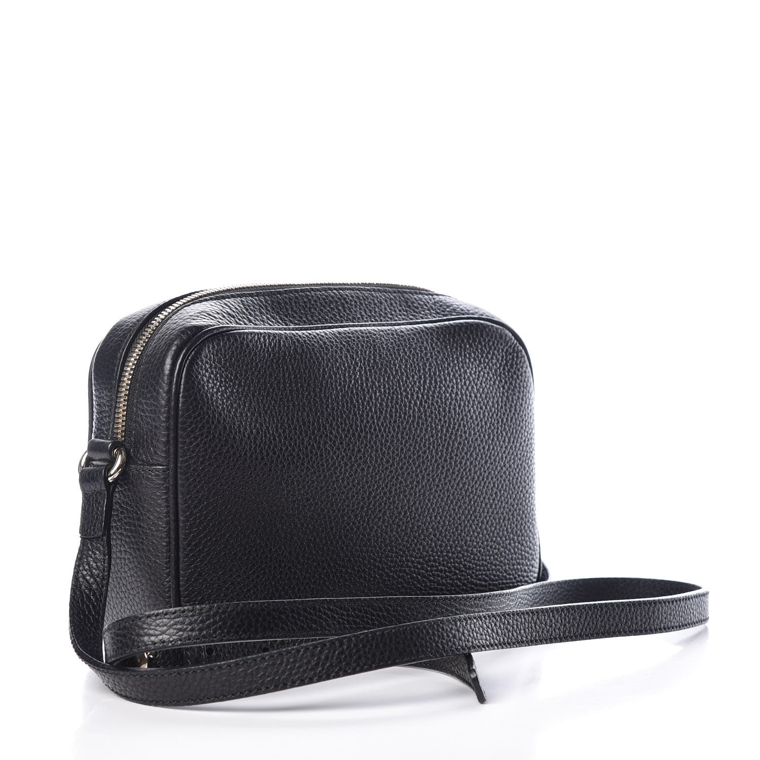 Gucci Pebbled Calfskin Small Soho Disco Bag Black 3 of 11