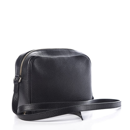 Gucci Pebbled Calfskin Small Soho Disco Bag Black 3 of 11