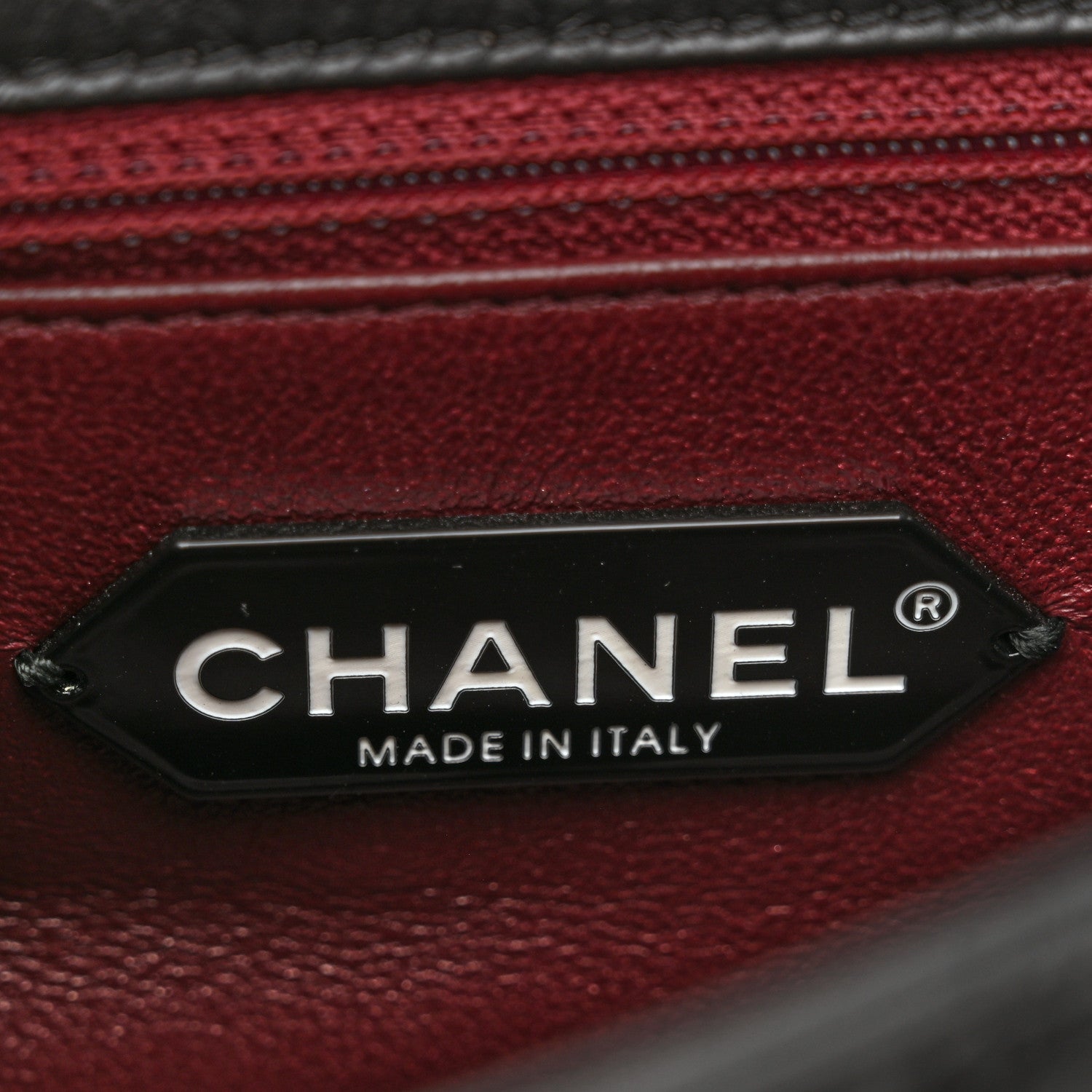 Chanel Aged Calfskin Quilted 2.55 Reissue Mini Hanger Flap Black 6 of 11
