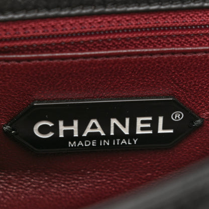 Chanel Aged Calfskin Quilted 2.55 Reissue Mini Hanger Flap Black 6 of 11