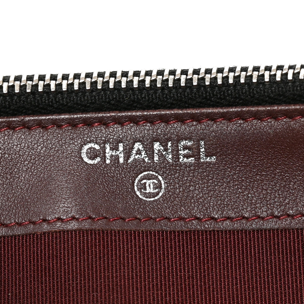 Chanel Lambskin Quilted Small Clutch With Chain Black 5 of 10