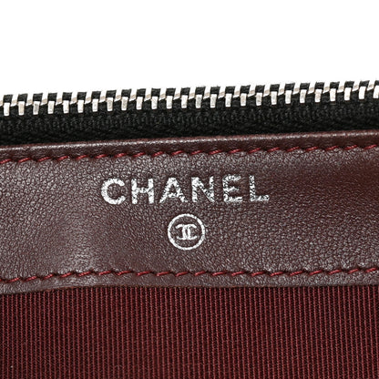 Chanel Lambskin Quilted Small Clutch With Chain Black 5 of 10