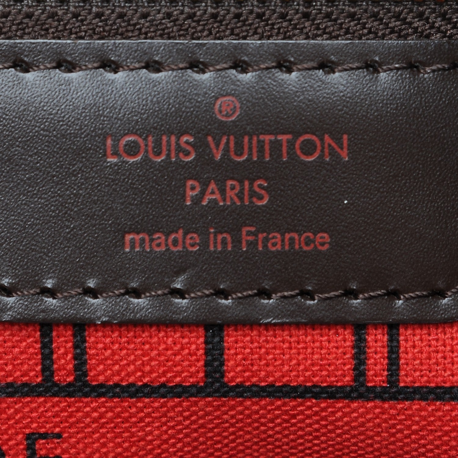 Louis Vuitton Damier Ebene Neverfull PM 6 of 7