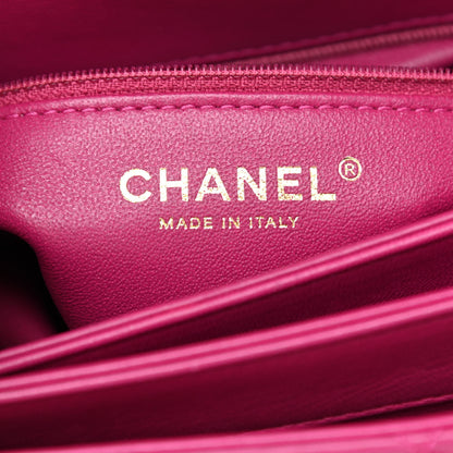 Chanel Lambskin Quilted Small Trendy CC Flap Dual Handle Bag Pink 6 of 11