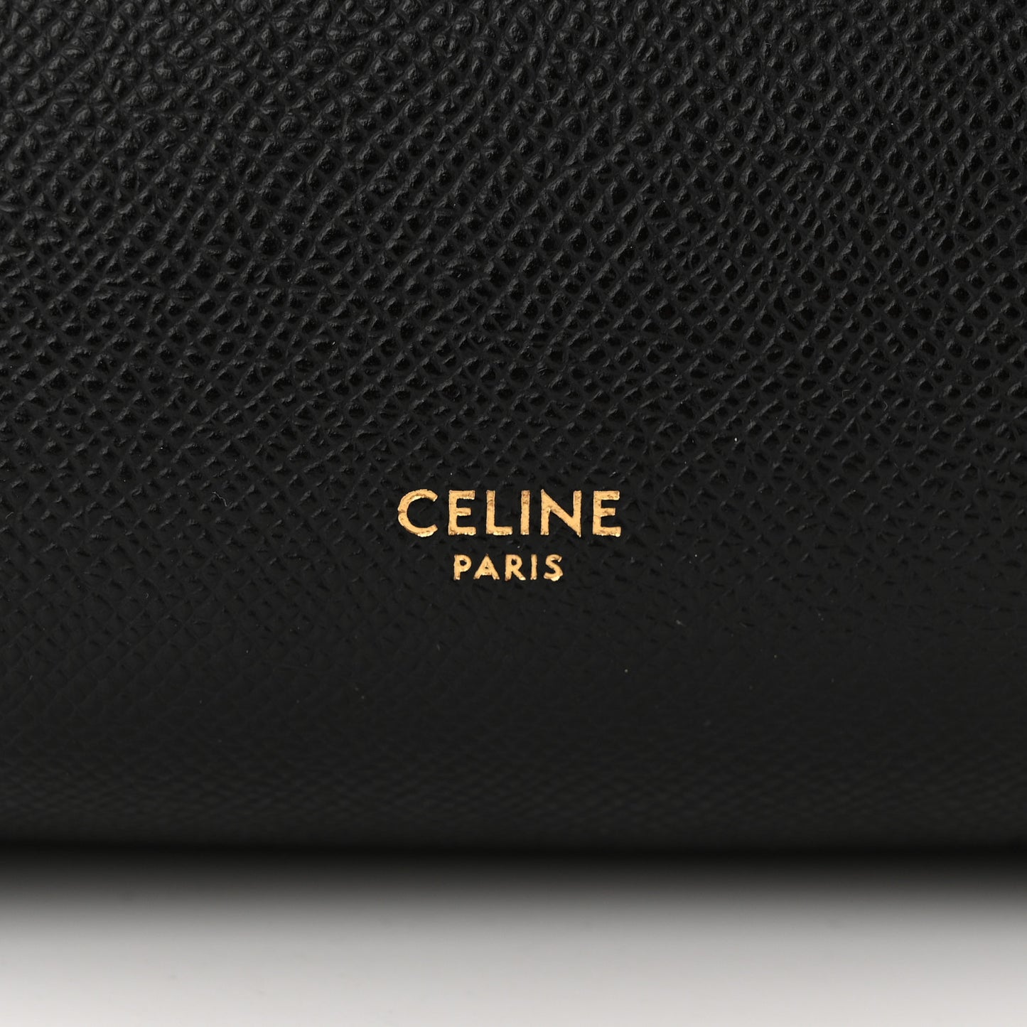Grained Calfskin Mini Belt Bag Black