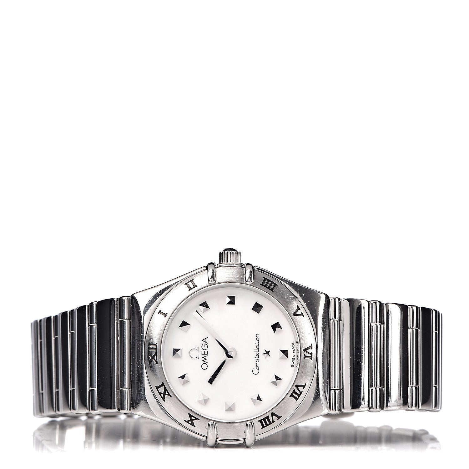 Omega Stainless Steel Mother of Pearl 25mm Constellation My Choice Quartz Watch 1571.71.00 3 of 6
