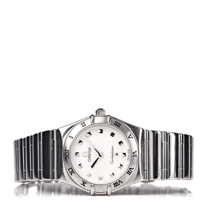 Omega Stainless Steel Mother of Pearl 25mm Constellation My Choice Quartz Watch 1571.71.00 3 of 6