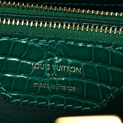 Louis Vuitton Alligator Capucines MM Emeraude 6 of 9