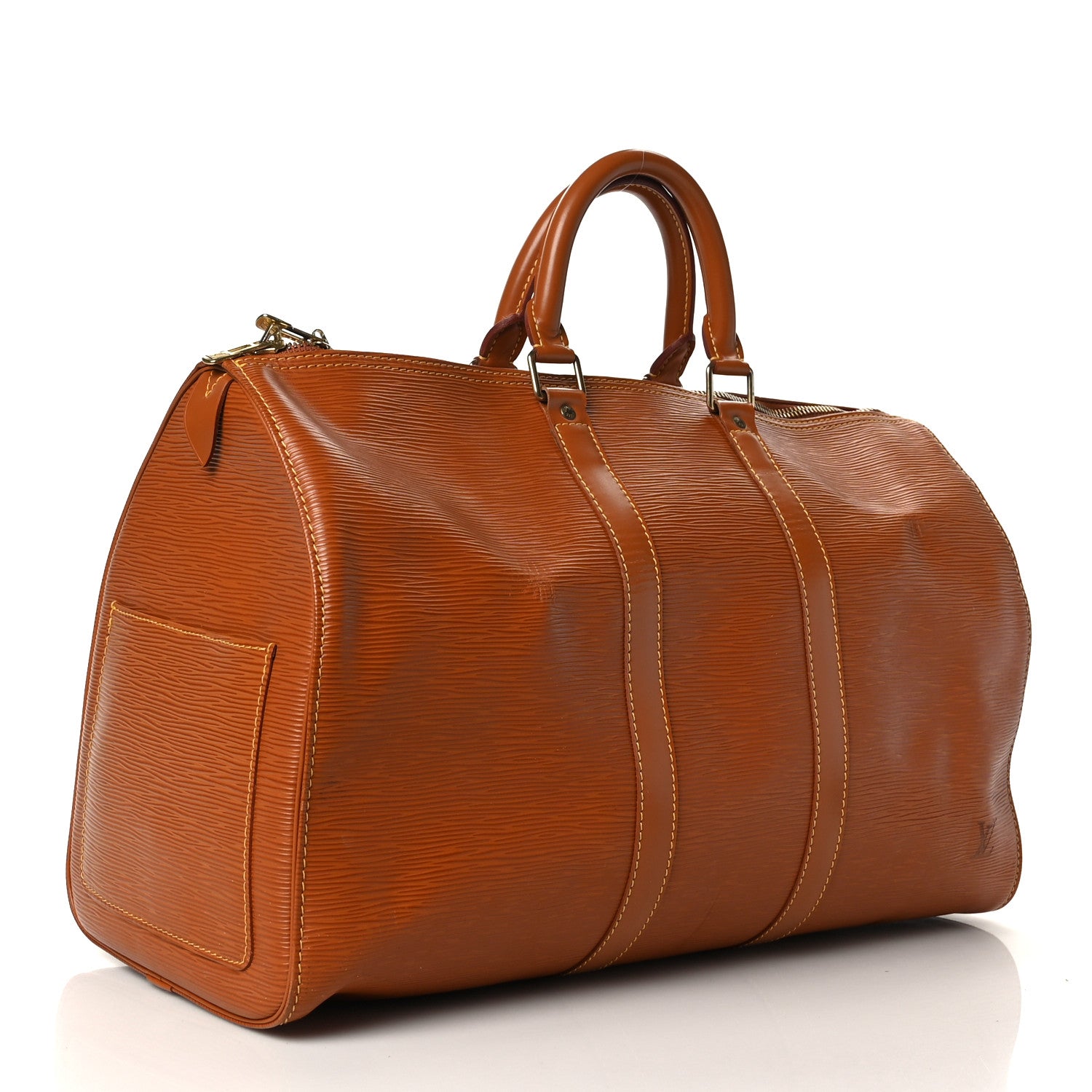 Louis Vuitton Epi Keepall 45 Cipango 4 of 15