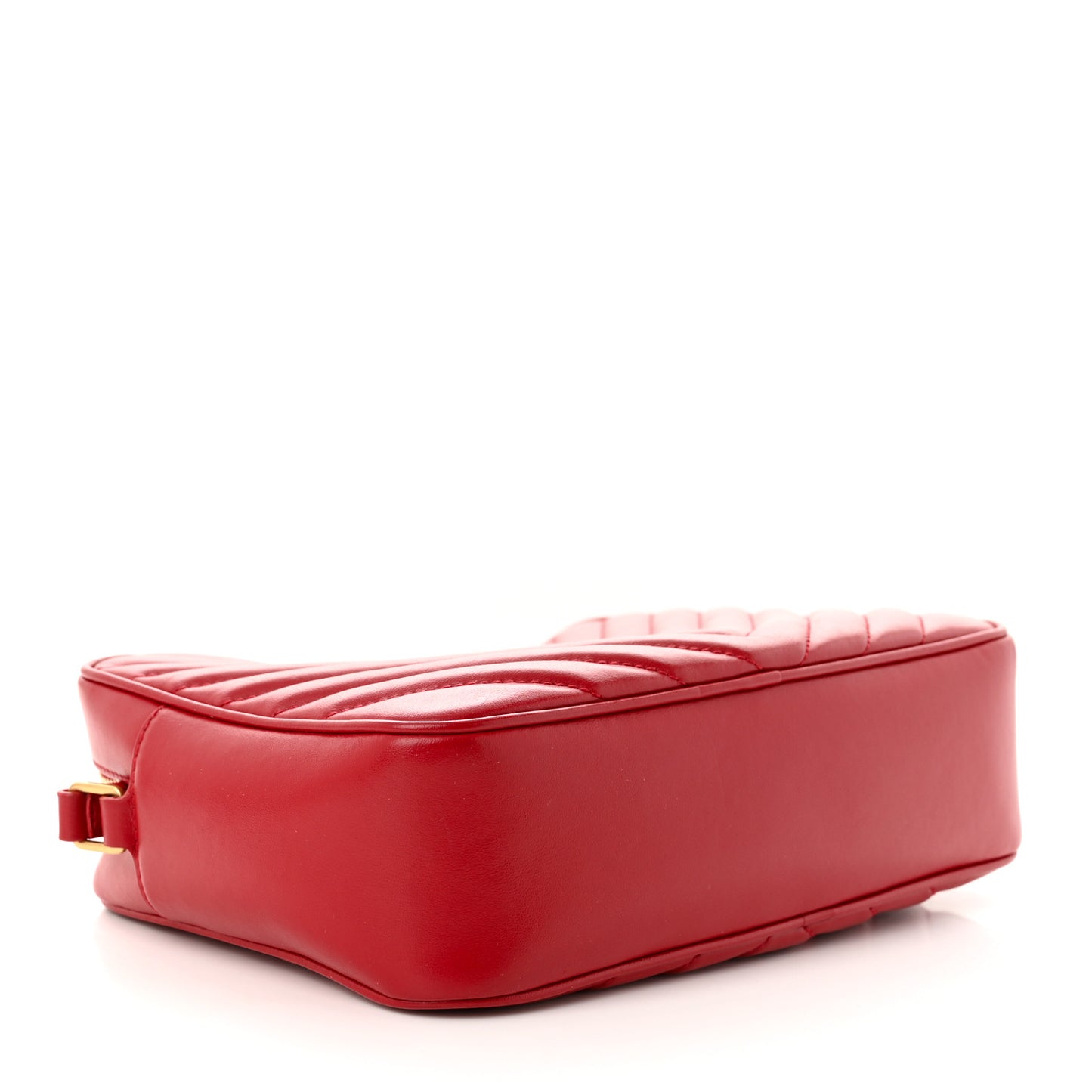 Calfskin Matelasse Monogram Lou Camera Bag Opyum Red