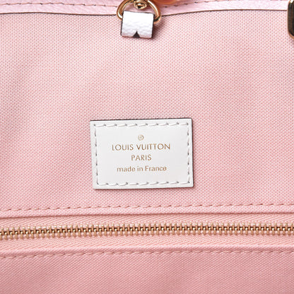 Louis Vuitton Monogram Giant Onthego GM Rouge Rose 6 of 9