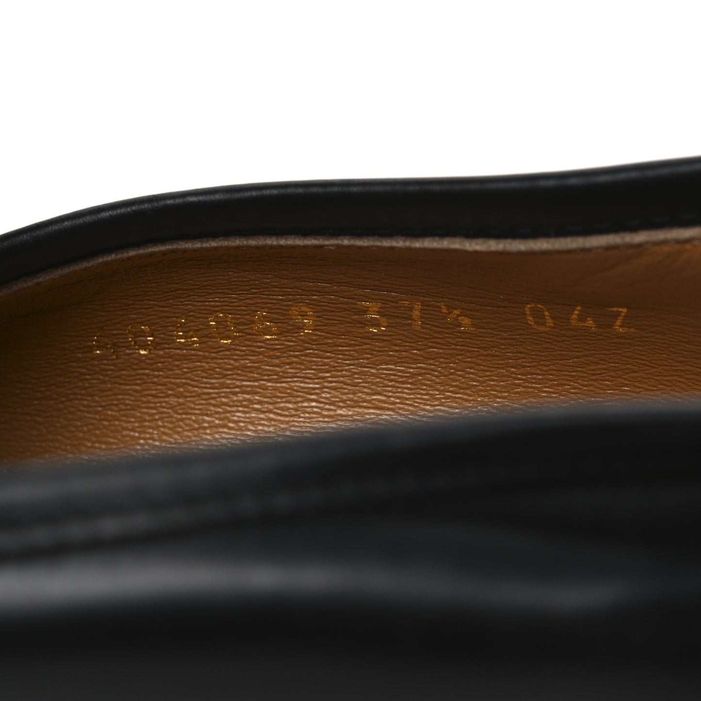 Calfskin Womens Jordaan Loafers 37.5 Black
