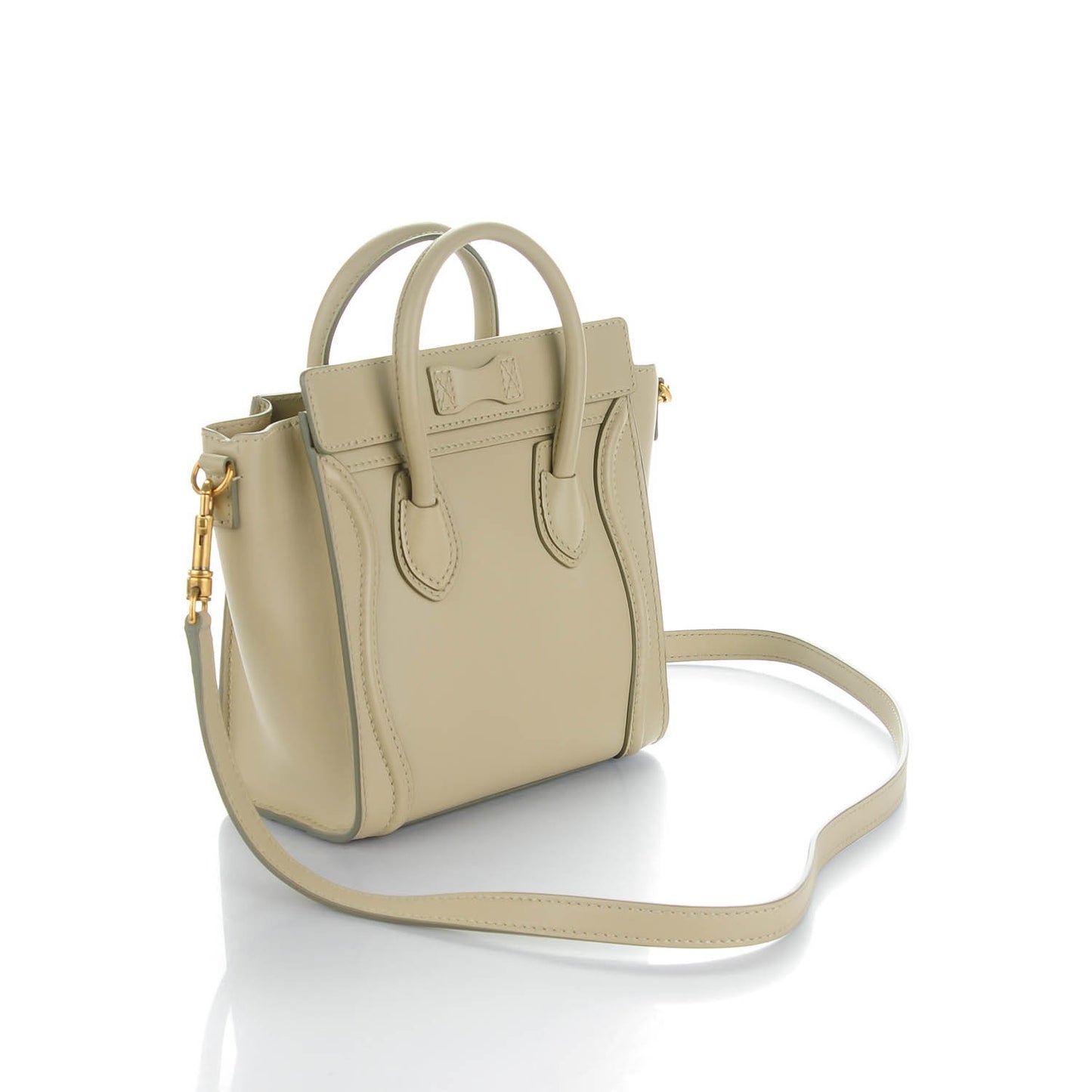 Satin Calfskin Nano Luggage Powder
