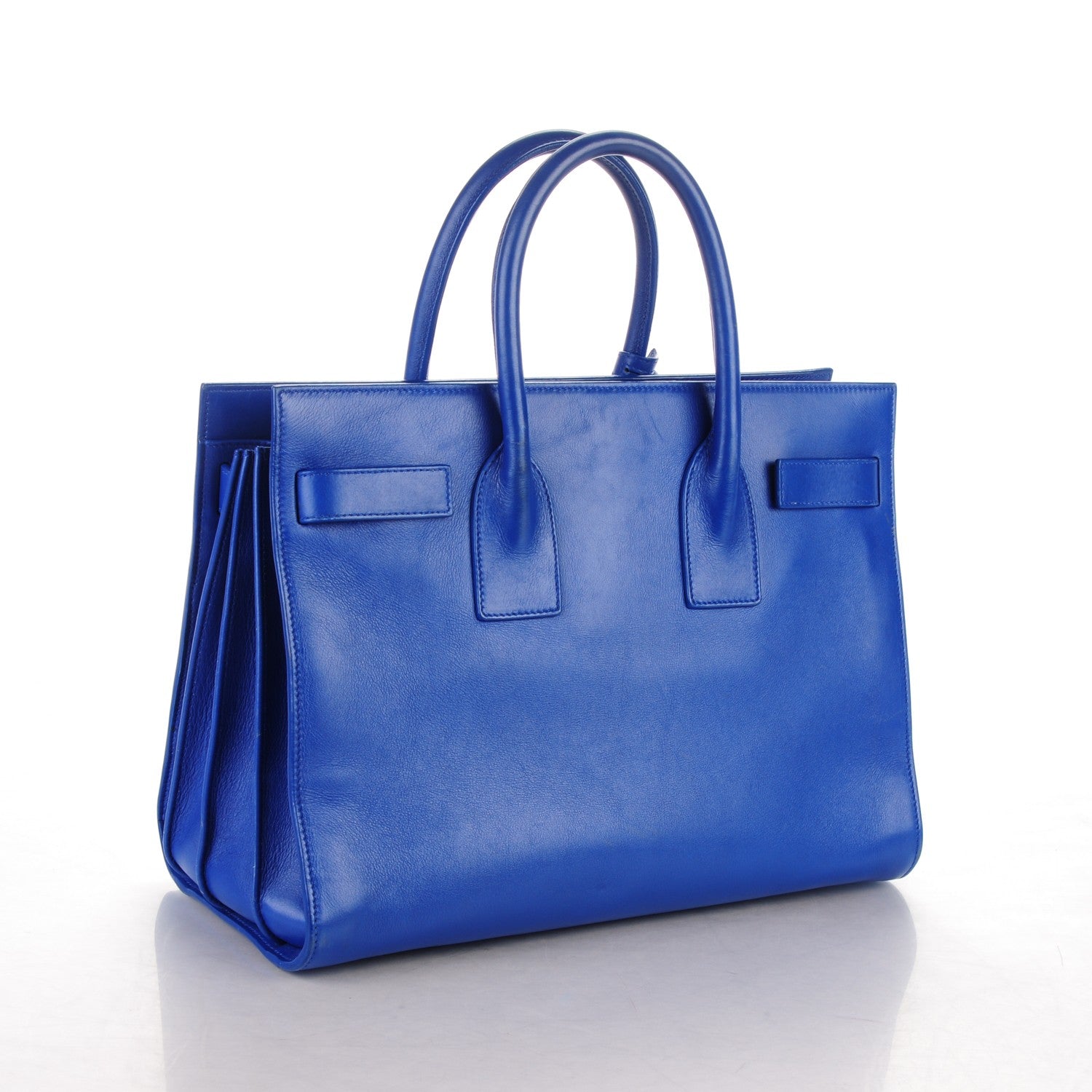 Saint Laurent Calfskin Small Sac De Jour Outremer 3 of 9