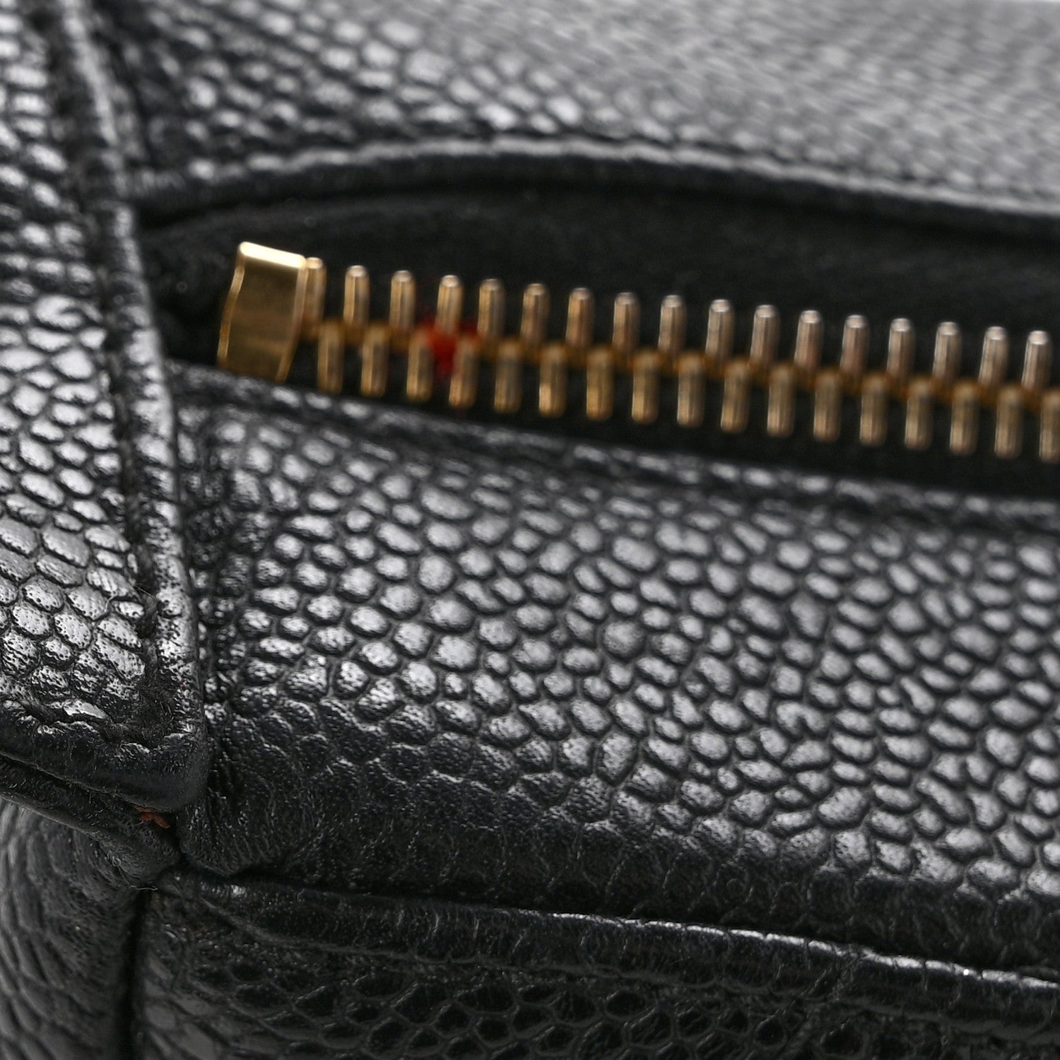 Chanel Caviar Quilted Timeless CC Shoulder Bag Black 12 of 13