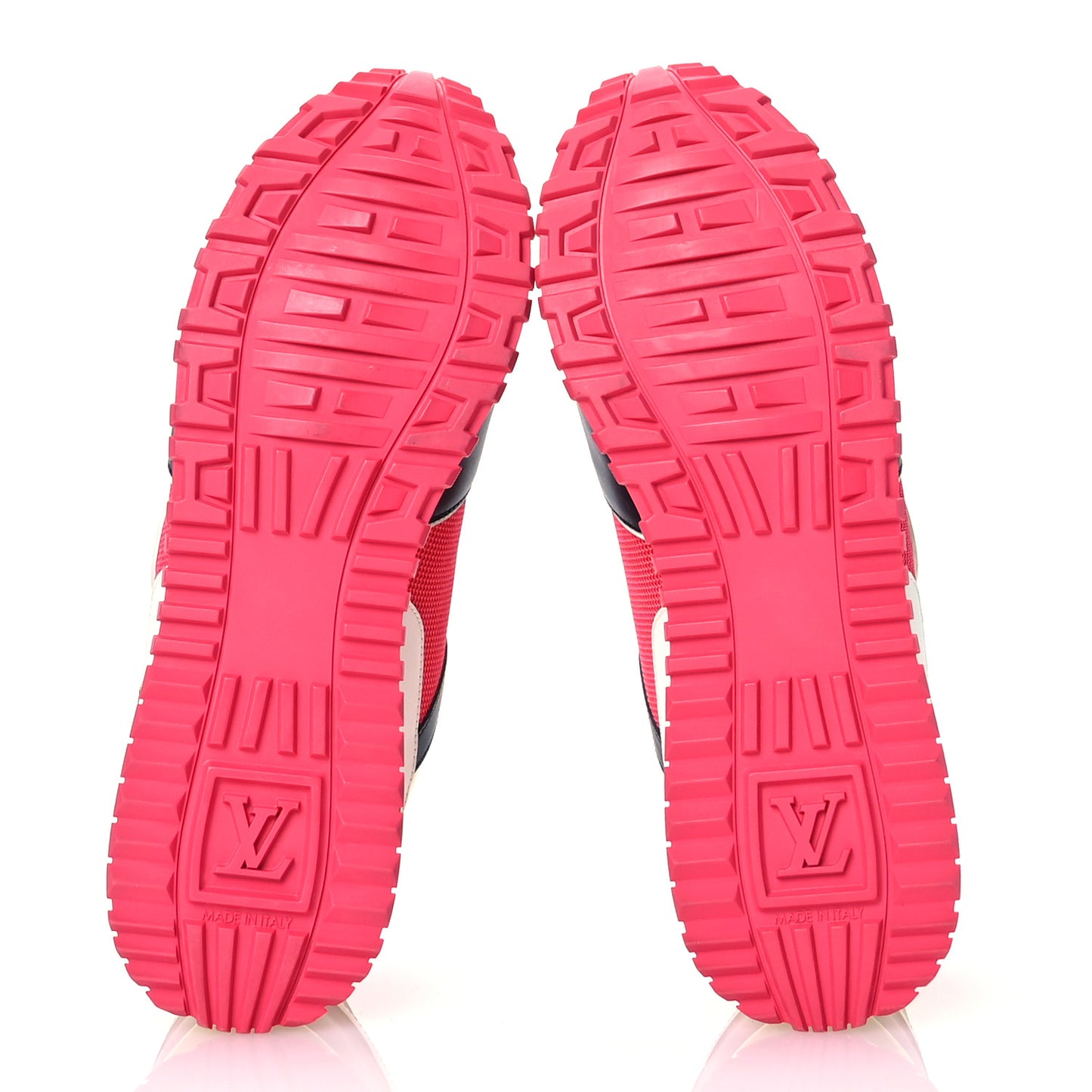 Calfskin Run Away Sneakers 38.5 Framboise Pink
