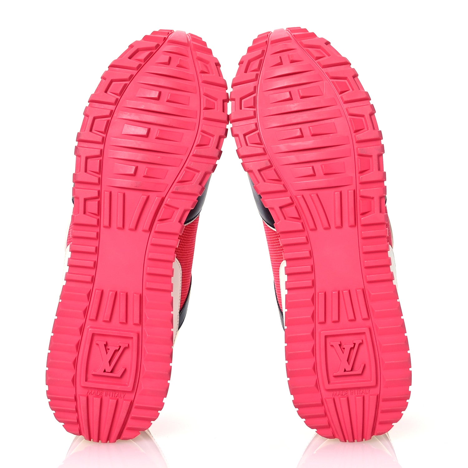 Louis Vuitton Calfskin Run Away Sneakers 38.5 Framboise Pink 5 of 7