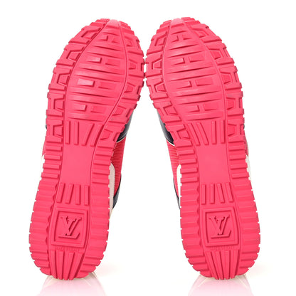 Louis Vuitton Calfskin Run Away Sneakers 38.5 Framboise Pink 5 of 7