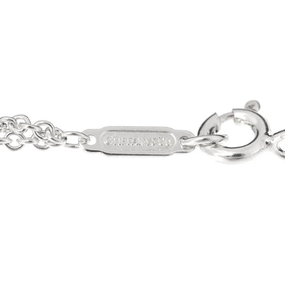 Tiffany Sterling Silver Infinity Double Chain Bracelet 3 of 5