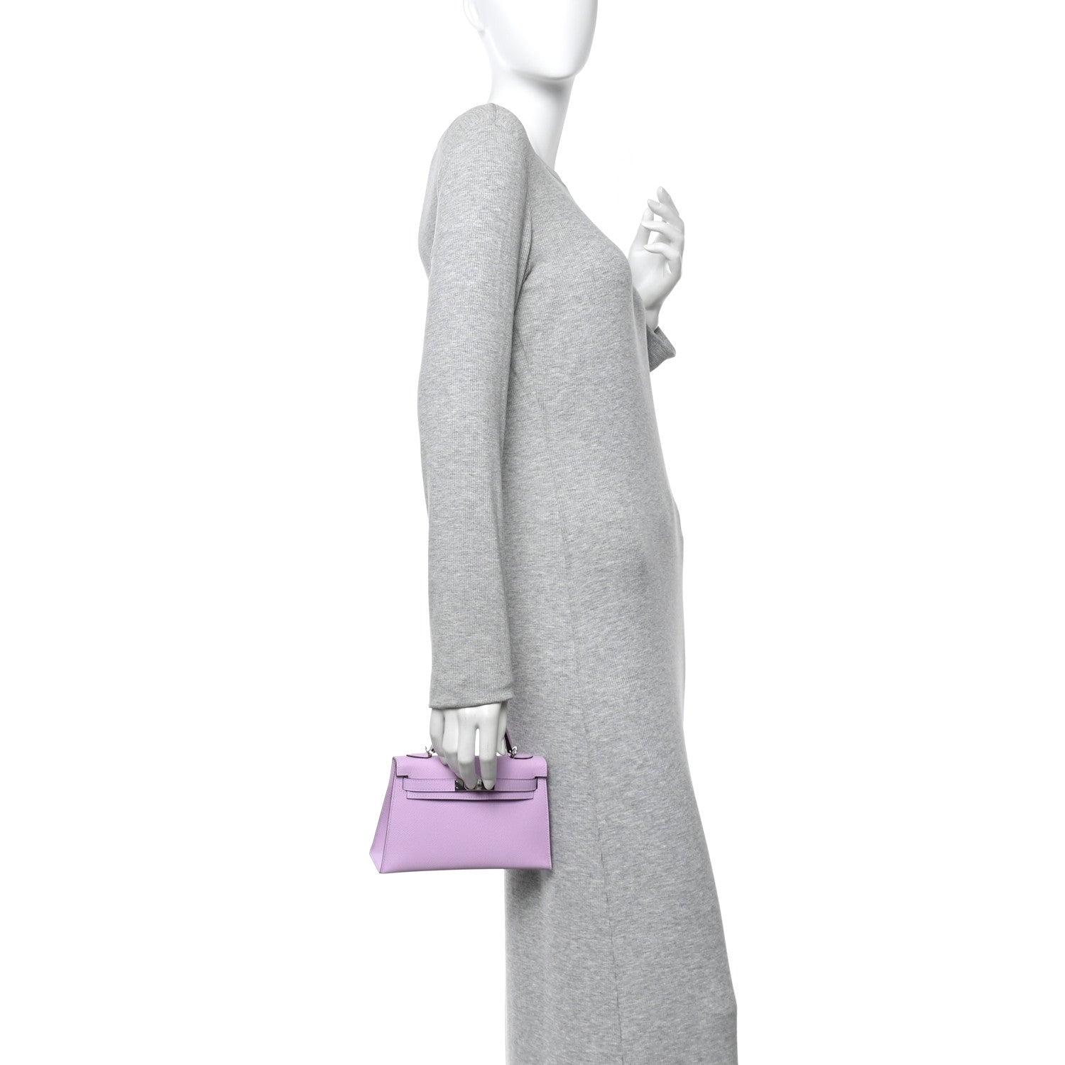 Hermes Epsom Mini Kelly Sellier 20 Guimauve 2 of 10