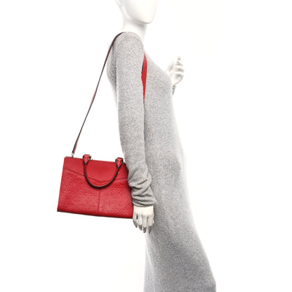 Louis Vuitton Empreinte Sully PM Scarlet 2 of 14