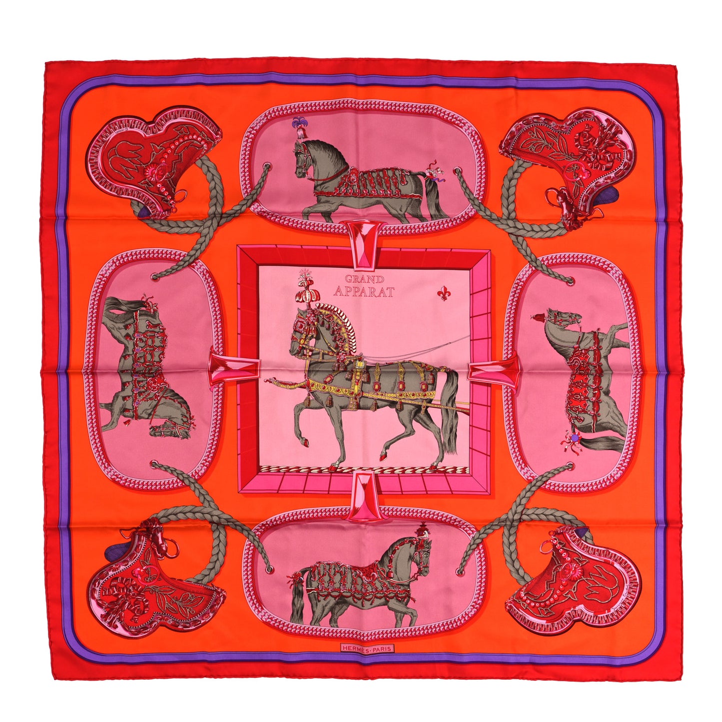 Silk Grand Apparat Scarf 90