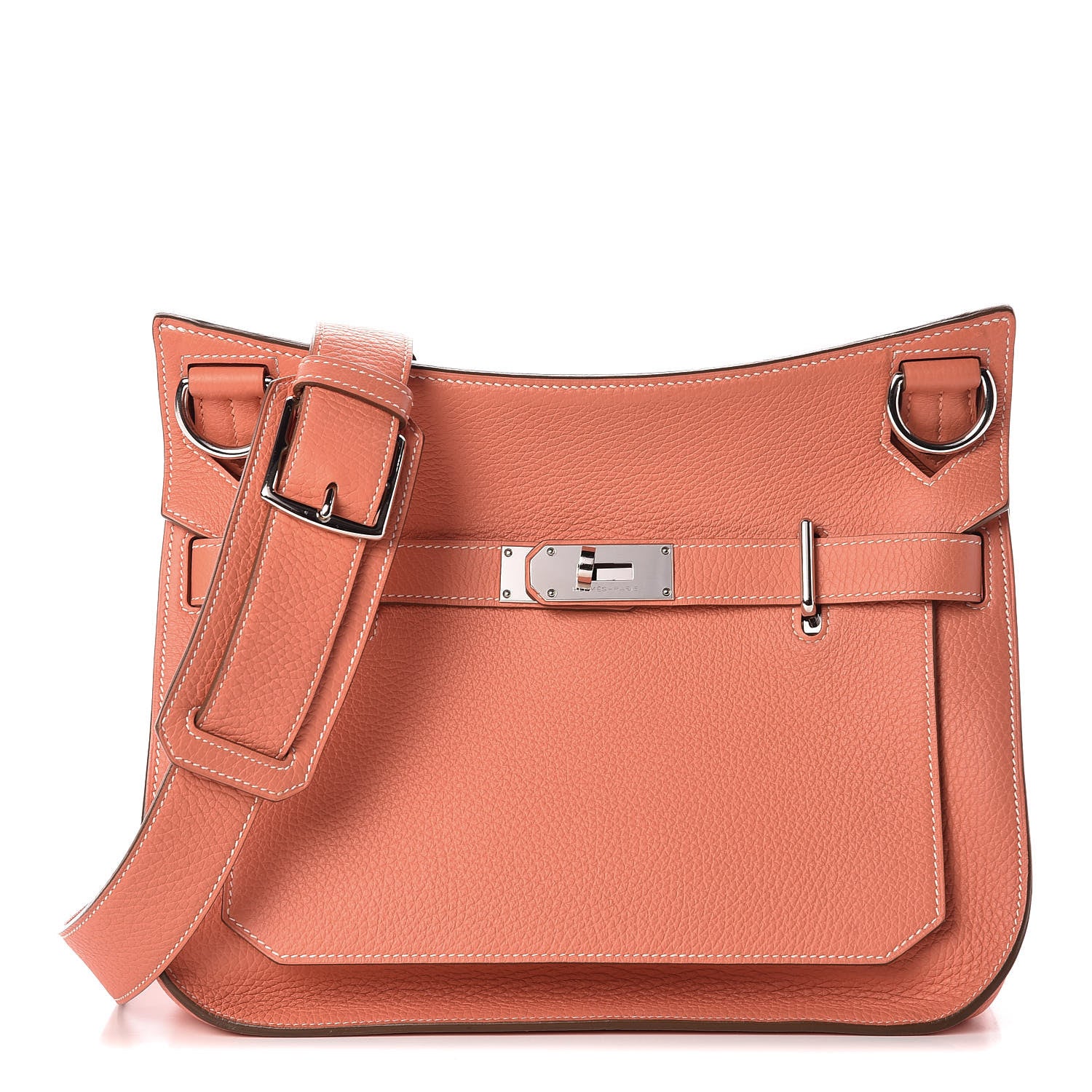 Hermes Taurillon Clemence Jypsiere 31 Crevette 1 of 8