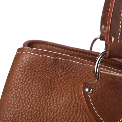 Miu Miu Vitello Daino Tote Brandy 23 of 24