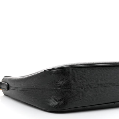 Prada Saffiano Lux Re-Edition 2005 Shoulder Bag Black 10 of 11