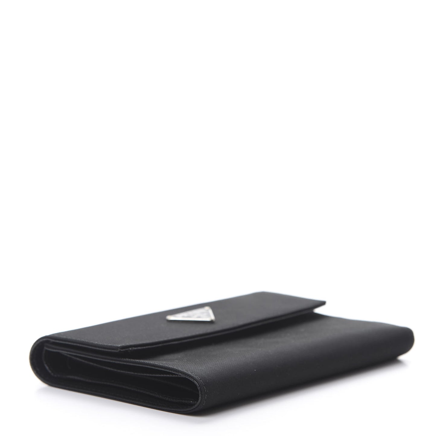 Tessuto Nylon Saffiano Wallet Black