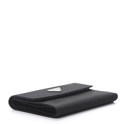 Prada Tessuto Nylon Saffiano Wallet Black 4 of 7