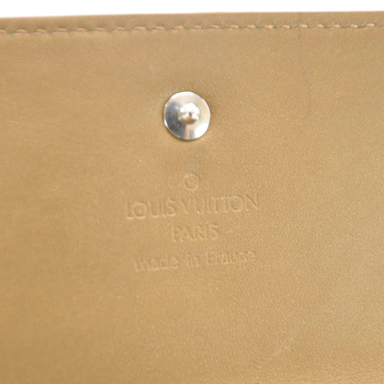 Louis Vuitton Mat Porte Tresor International Wallet Ambre 7 of 9