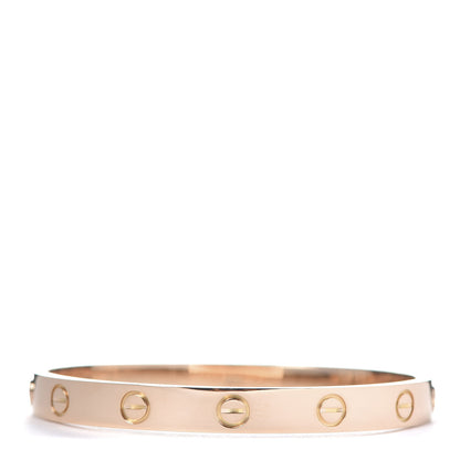 Cartier 18K Pink Gold LOVE Bracelet 16 3 of 7