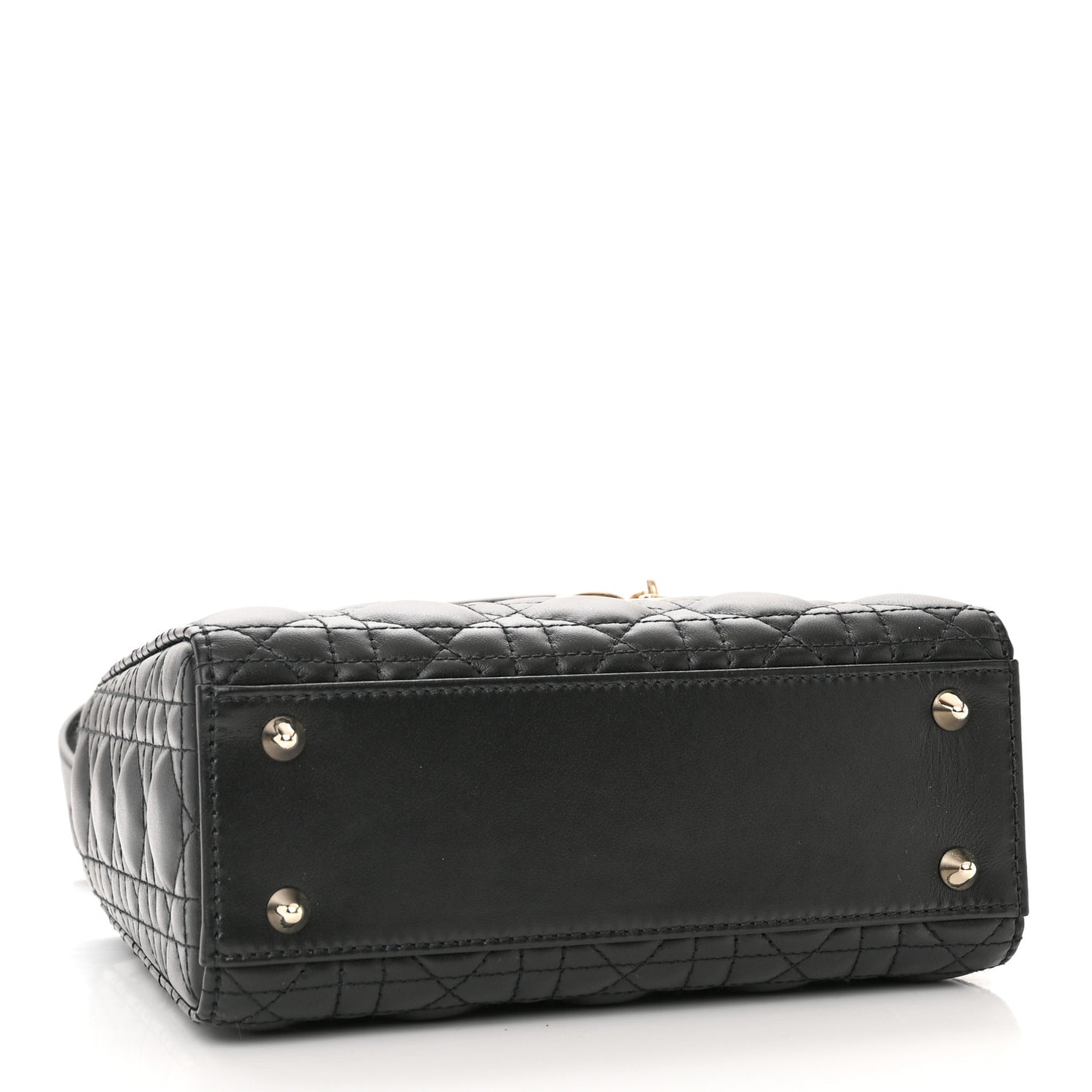 Lambskin Cannage Small My ABCDior Lady Dior Black