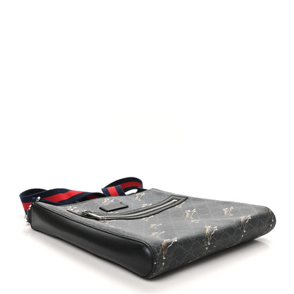 Gucci GG Supreme Monogram Tigers Web Messenger Bag Black Multicolor 4 of 10