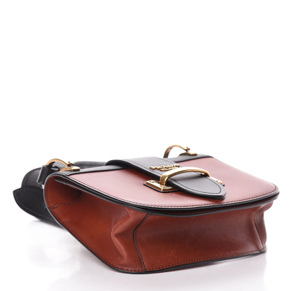 Prada City Calf Saffiano Cahier Crossbody Bag Cotto Black 4 of 14